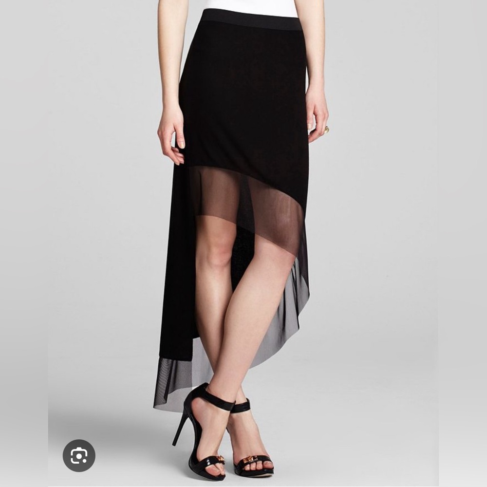 BCBGMAXAZRIA Skirt - Erin High Low XXS
